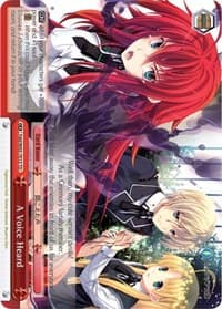 A Voice Heard - Fujimi Fantasia Bunko - Weiss Schwarz card