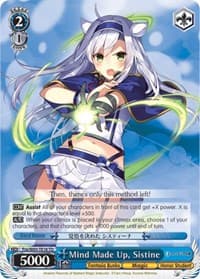 Mind Made Up, Sistine - Fujimi Fantasia Bunko - Weiss Schwarz card