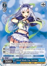 Mind Made Up, Sistine (SR) - Fujimi Fantasia Bunko - Weiss Schwarz card