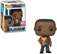 Captain Marvel: Nick Fury with Goose the Cat (Bobble-Head) (Marvel Collector Corps Exclusive) - Pop! Vinyl - Funko card