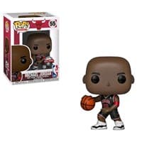 NBA Chicago Bulls: Michael Jordan (Black Uniform) (Fanatics Exclusive) - Pop! Vinyl - Funko card