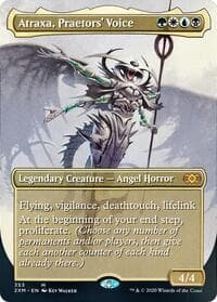 Atraxa, Praetors' Voice (Borderless) - Double Masters - Magic: The Gathering card