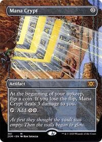 Mana Crypt (Borderless) - Double Masters - Magic: The Gathering card