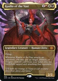 Kaalia of the Vast (Borderless) - Double Masters - Magic: The Gathering card