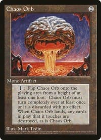 Chaos Orb (InQuest Magazine) - Oversize Cards - Magic: The Gathering card