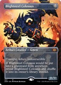 Blightsteel Colossus (Borderless) - Double Masters - Magic: The Gathering card