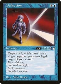 Deflection (3rd Place) (Arena League) - Oversize Cards - Magic: The Gathering card