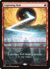 Lightning Bolt (083) - Secret Lair Drop Series - Magic: The Gathering card