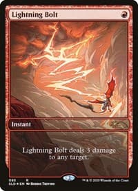 Lightning Bolt (085) - Secret Lair Drop Series - Magic: The Gathering card