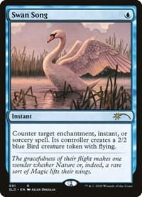Swan Song (091) - Secret Lair Drop Series - Magic: The Gathering card