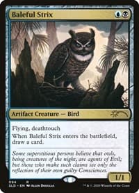 Baleful Strix (094) - Secret Lair Drop Series - Magic: The Gathering card