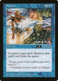 Dissipate (3rd Place) (Arena League) - Oversize Cards - Magic: The Gathering card