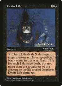 Drain Life (Arena League) - Oversize Cards - Magic: The Gathering card