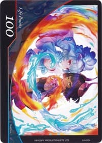 Life Point - Life-024 - Reflect // Refrain (Spiral of Potential and Convergence) - Alice Origin III - Force of Will card