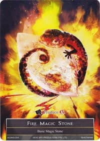 Fire Magic Stone - AO3MS-004 - Alice Origin III - Force of Will card