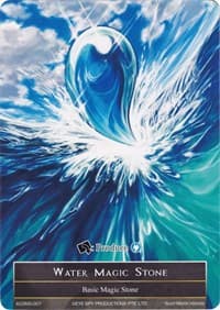 Water Magic Stone - AO3MS-007 - Alice Origin III - Force of Will card