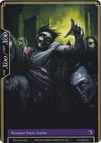 Zombie Token - Alice Origin III - Force of Will card
