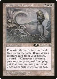Enduring Renewal (3rd Place) (Arena League) - Oversize Cards - Magic: The Gathering card