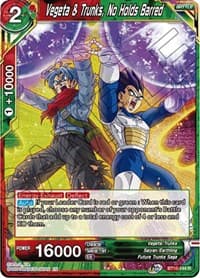 Vegeta & Trunks, No Holds Barred - Rise of the Unison Warrior - Dragon Ball Super: Masters card