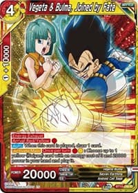 Vegeta & Bulma, Joined by Fate - Rise of the Unison Warrior - Dragon Ball Super: Masters card