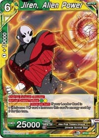 Jiren, Alien Power - Rise of the Unison Warrior - Dragon Ball Super: Masters card