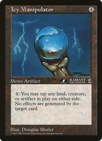 Icy Manipulator (1st Place) (Arena League) - Oversize Cards - Magic: The Gathering card