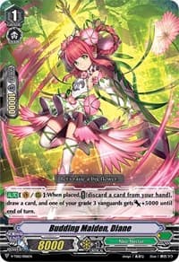 Budding Maiden, Diane - V-TD12: Ahsha - Cardfight Vanguard card