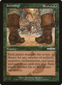 Incoming! (Arena League) - Oversize Cards - Magic: The Gathering card