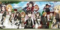 Bushiroad Rubber Mat (Wide) Sword Art Online 10th Anniversary - Hearty Party - Bushiroad Playmats - Playmats card