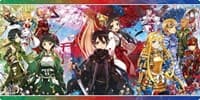 Bushiroad Rubber Mat (Wide) Sword Art Online 10th Anniversary - Higashi no Hate no Tougenkyou - Bushiroad Playmats - Playmats card
