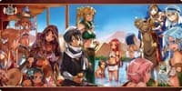Bushiroad Rubber Mat (Wide) Sword Art Online 10th Anniversary - Sabaku no Utage - Bushiroad Playmats - Playmats card