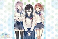 Bushiroad Rubber Mat Collection Vol.539: Ore wo Suki nano wa Omae dake kayo - Pansy, Himawari, & Cosmos - Bushiroad Playmats - Playmats card