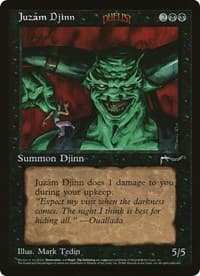 Juzam Djinn (Arena League) - Oversize Cards - Magic: The Gathering card