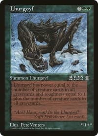 Lhurgoyf (Arena League) - Oversize Cards - Magic: The Gathering card
