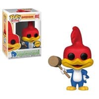 Woody Woodpecker: Woody Woodpecker (with Mallet) (Limited Edition Chase) - Pop! Vinyl - Funko card