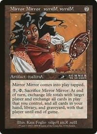 Mirror Mirror (2nd Place) (Arena League) - Oversize Cards - Magic: The Gathering card