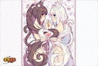 Bushiroad Rubber Mat Collection Vol.637: Nekopara - Chocola & Vanilla - Bushiroad Playmats - Playmats card