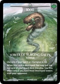 Tower of Surging Gales (Full Art) - Argent Saga Promos - Argent Saga TCG card