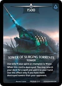 Tower of Surging Torrents (Full Art) - Argent Saga Promos - Argent Saga TCG card