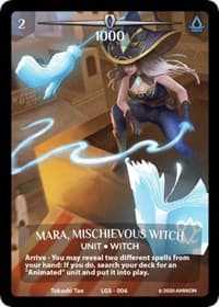 Mara, Mischievous Witch (Full Art) - Argent Saga Promos - Argent Saga TCG card