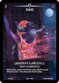 Obsidian Gargoyle (Full Art) - Argent Saga Promos - Argent Saga TCG card