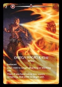 Omega Magic: Kasai (Full Art) - Argent Saga Promos - Argent Saga TCG card