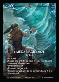 Omega Magic: Mizu (Full Art) - Argent Saga Promos - Argent Saga TCG card