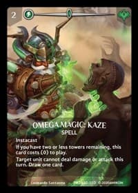 Omega Magic: Kaze (Full Art) - Argent Saga Promos - Argent Saga TCG card