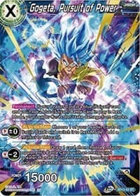 Gogeta, Pursuit of Power (Gold Stamped) - Rise of the Unison Warrior - Dragon Ball Super: Masters card