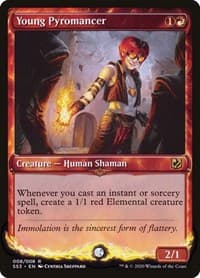 Young Pyromancer - Signature Spellbook: Chandra - Magic: The Gathering card