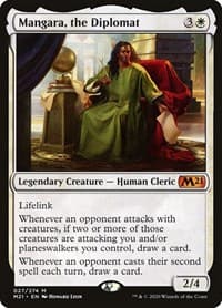 Mangara, the Diplomat - Core Set 2021 - Magic: The Gathering card