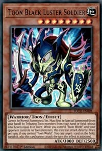 Toon Black Luster Soldier - Toon Chaos - YuGiOh card