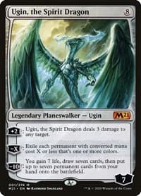 Ugin, the Spirit Dragon - Core Set 2021 - Magic: The Gathering card