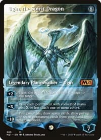 Ugin, the Spirit Dragon (Showcase) - Core Set 2021 - Magic: The Gathering card